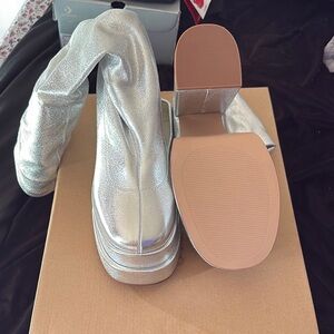 Silver Women's Shoes Steve Madden